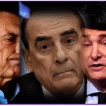 MACRI MILEI FRANCOS EN EL MEDIO