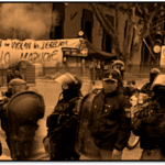 POLICÍA BLOQUEO CASA DE GOB NQN