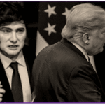 TRUMP SE VA ANTE MILEI}