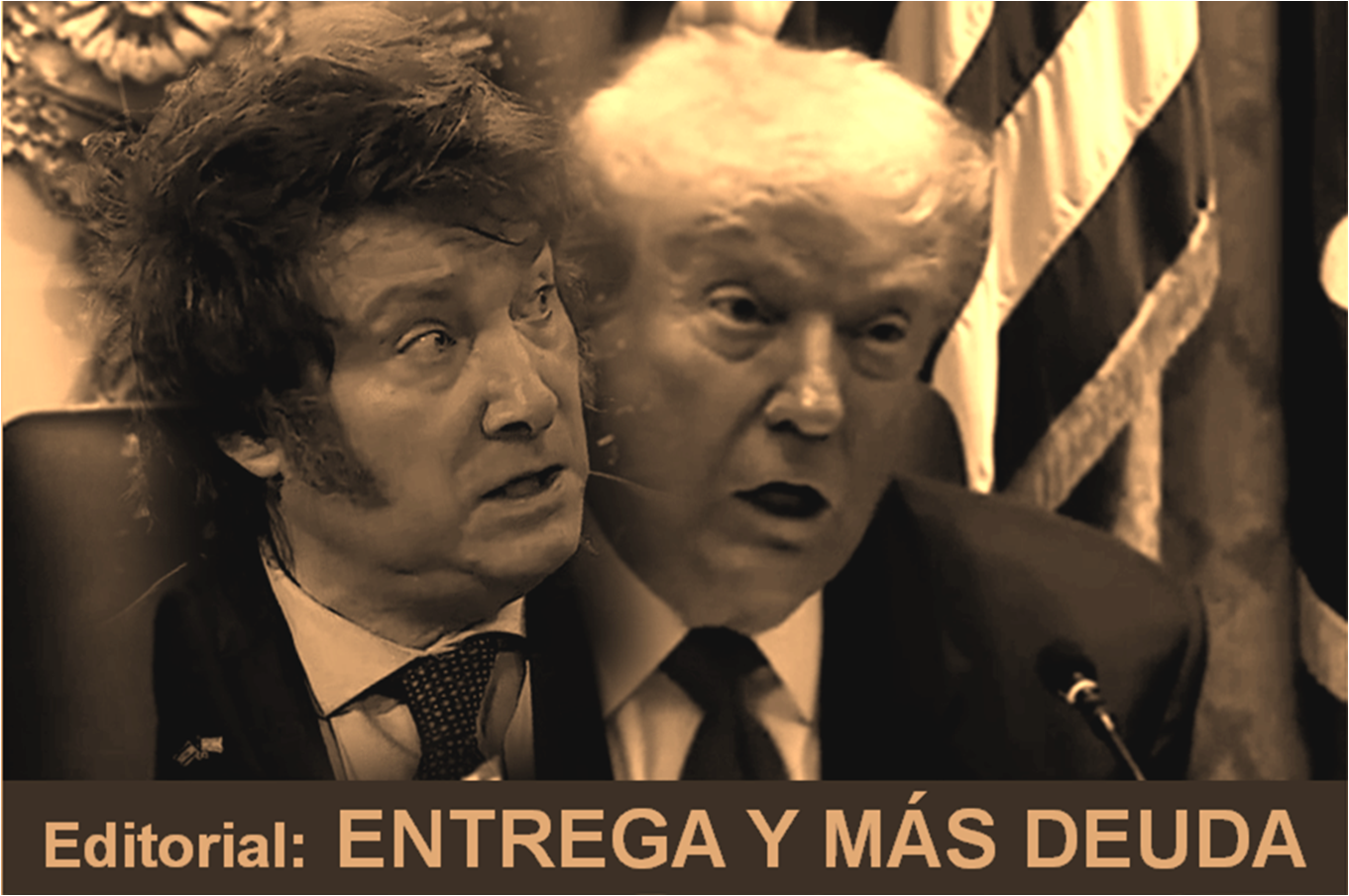 Entrega y más deuda