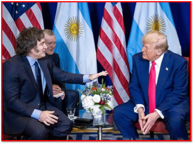 MILEI TRUMP ALMUERZO OCT
