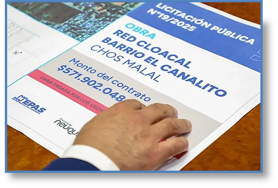 Saneamiento para la comunidad de “El Canalito”