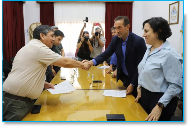 TOBARES ACUERDO CON LA ATE FIRMA