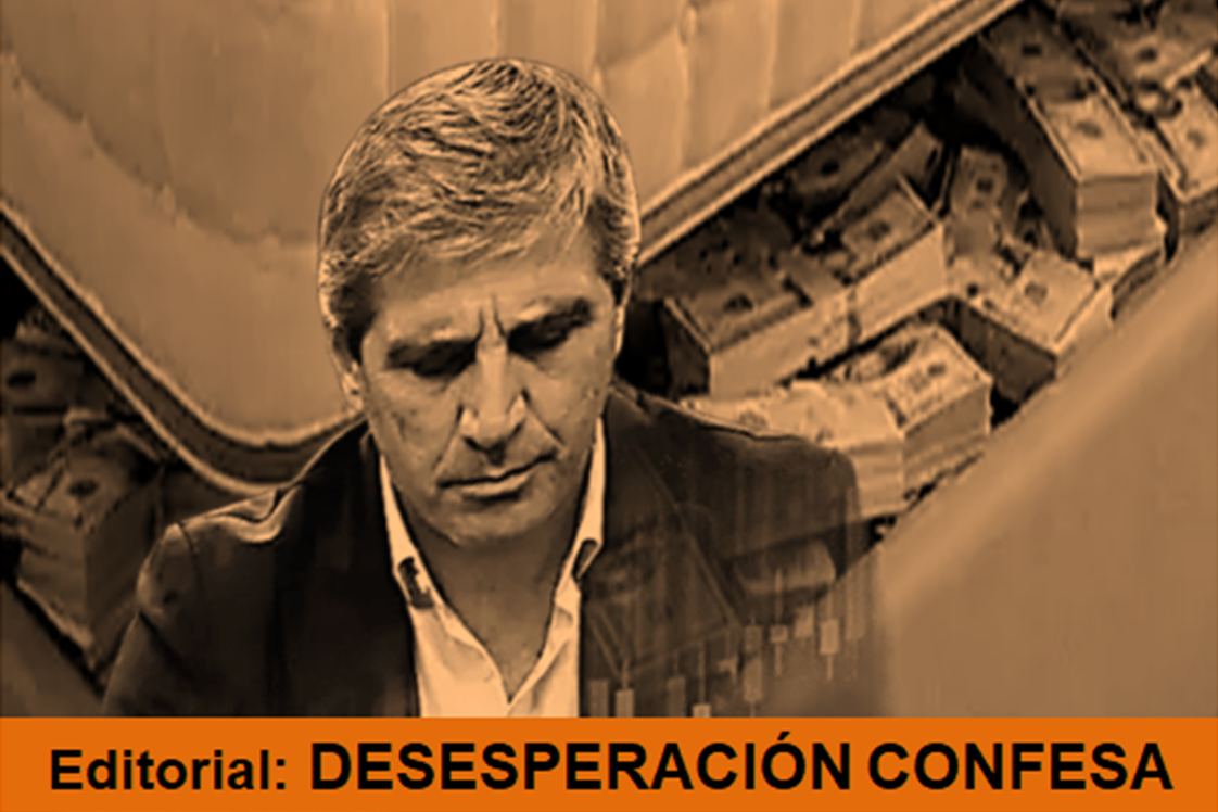 Desesperación confesa