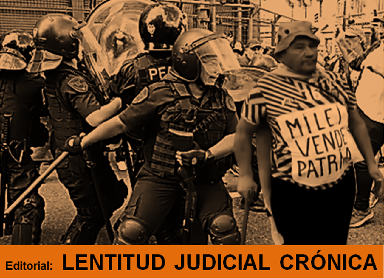 Lentitud judicial crónica