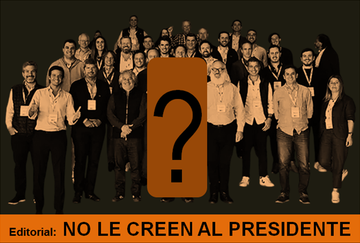 No le creen al presidente