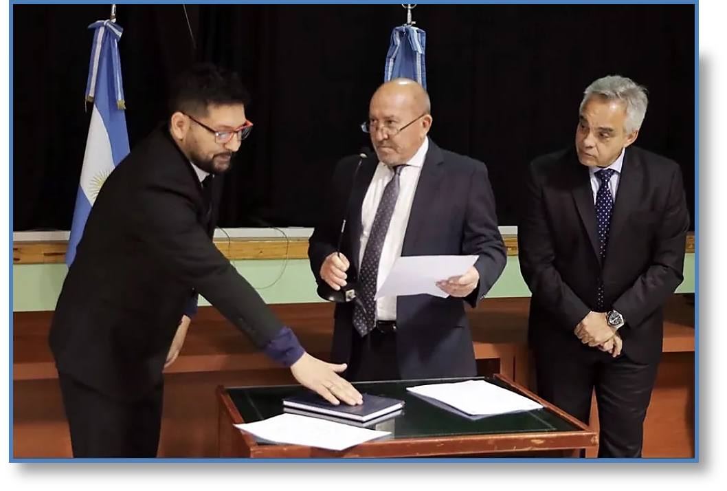 Nuevo magistrado en actividad