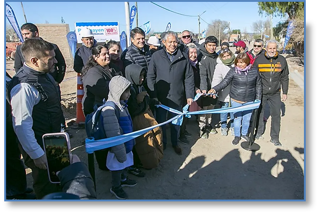 Saneamiento en el barrio Cuenca XV