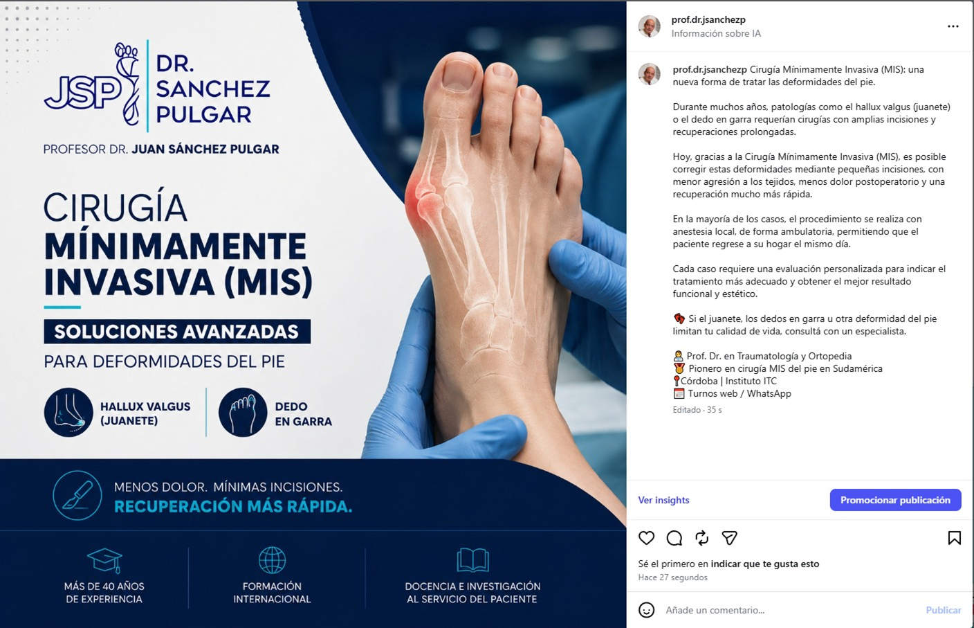 Solución a tus problemas en los pies
