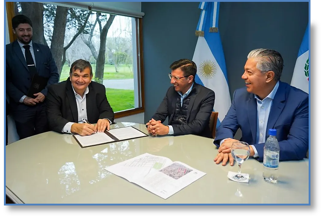 Nueva urbanización en Senillosa