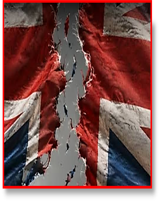 BANDERA INGLESA ROTA
