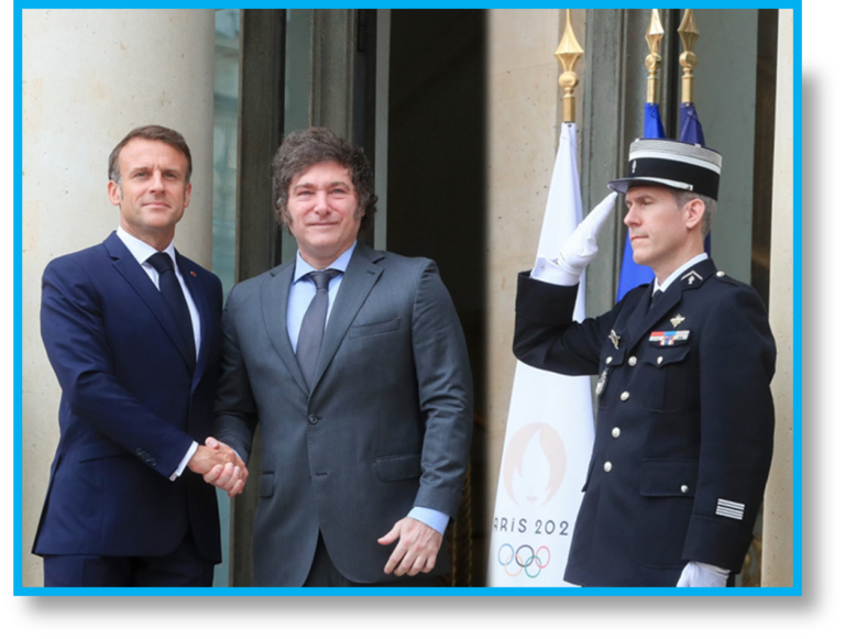 MILEI Y MACRON