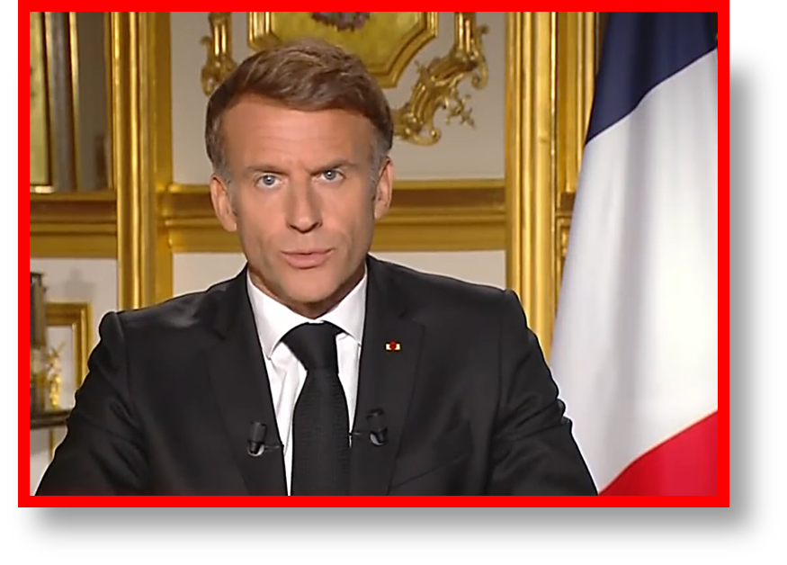 Ahora sí responde Macron