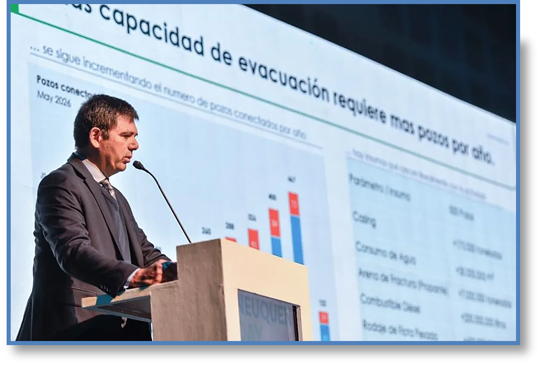 Futura inversión en Vaca Muerta